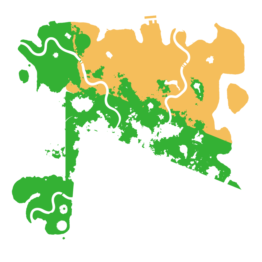 Biome Rust Map: Procedural Map, Size: 4500, Seed: 908286353