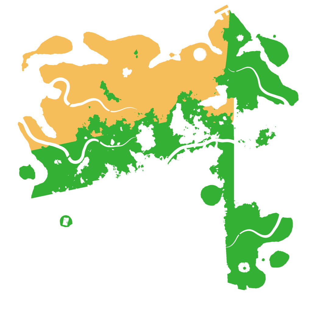 Biome Rust Map: Procedural Map, Size: 4250, Seed: 405516593