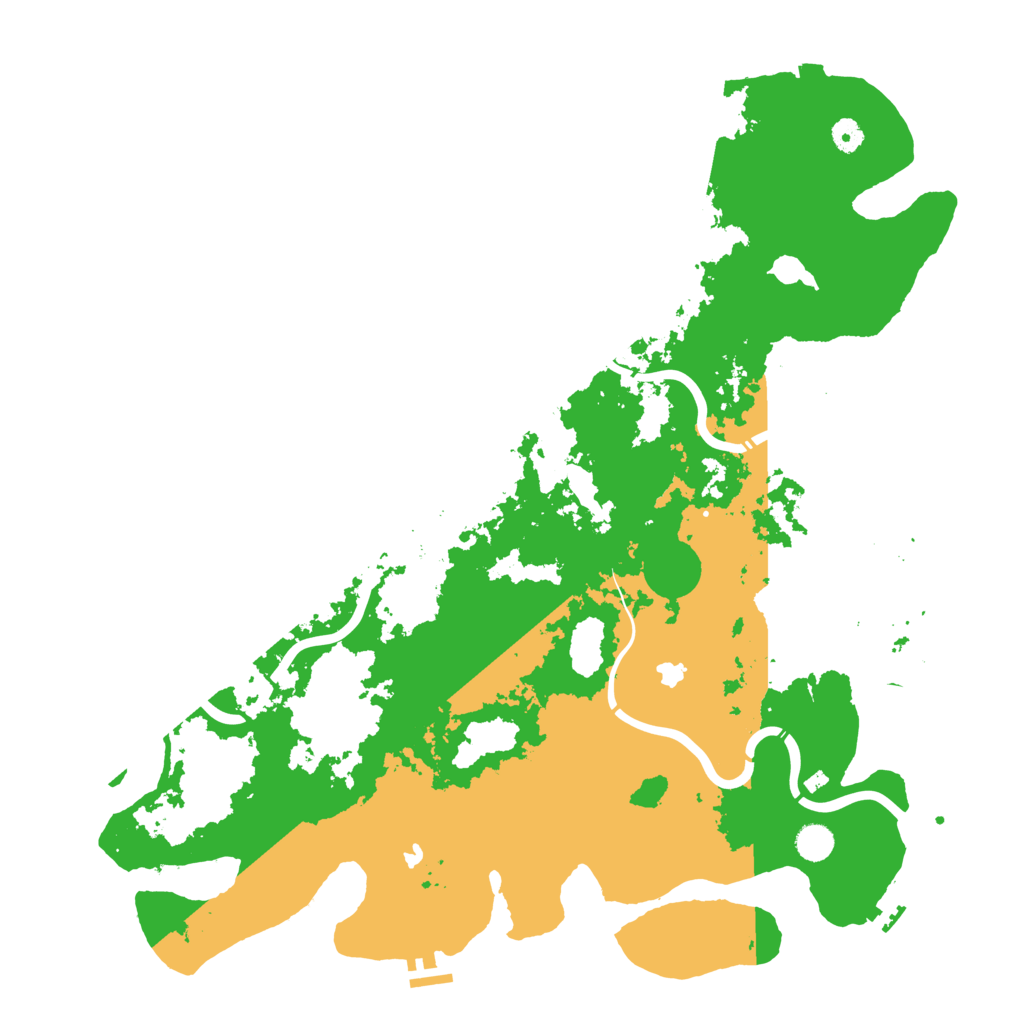 Biome Rust Map: Procedural Map, Size: 4800, Seed: 1418612159