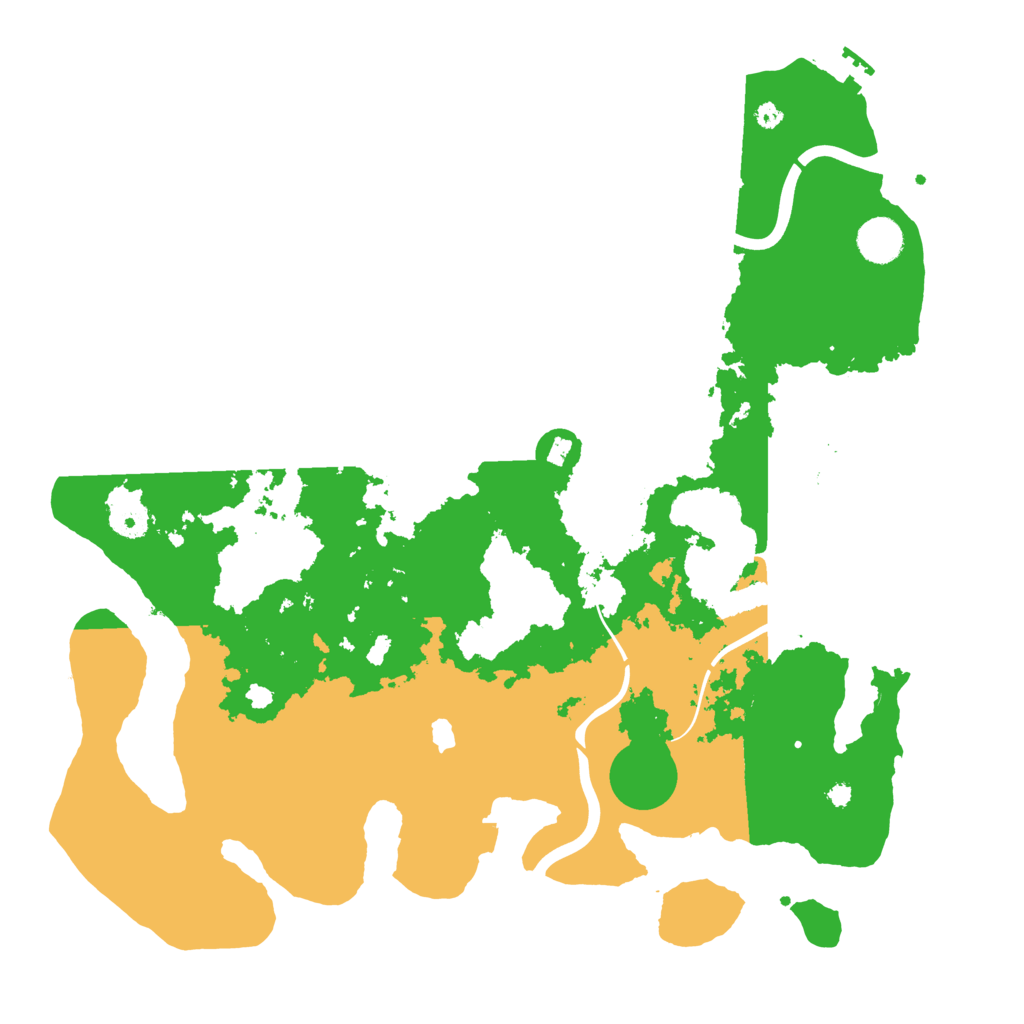 Biome Rust Map: Procedural Map, Size: 4000, Seed: 1135125108