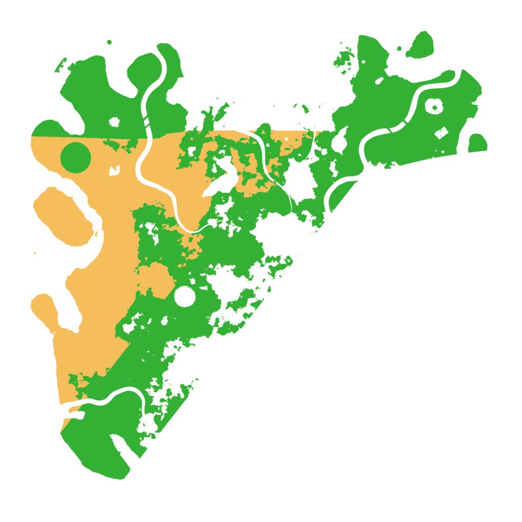 Biome Rust Map: Procedural Map, Size: 4500, Seed: 245628932