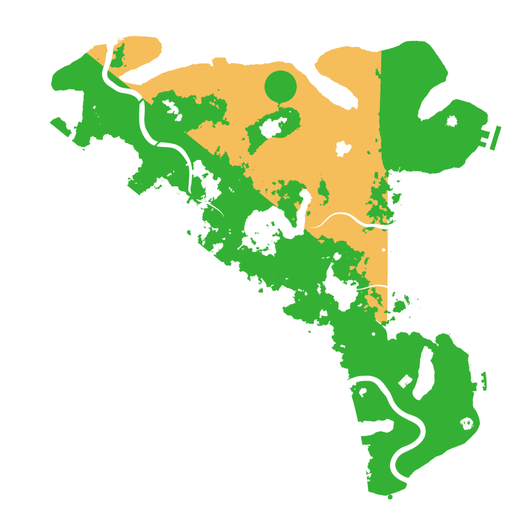Biome Rust Map: Procedural Map, Size: 4250, Seed: 290115492