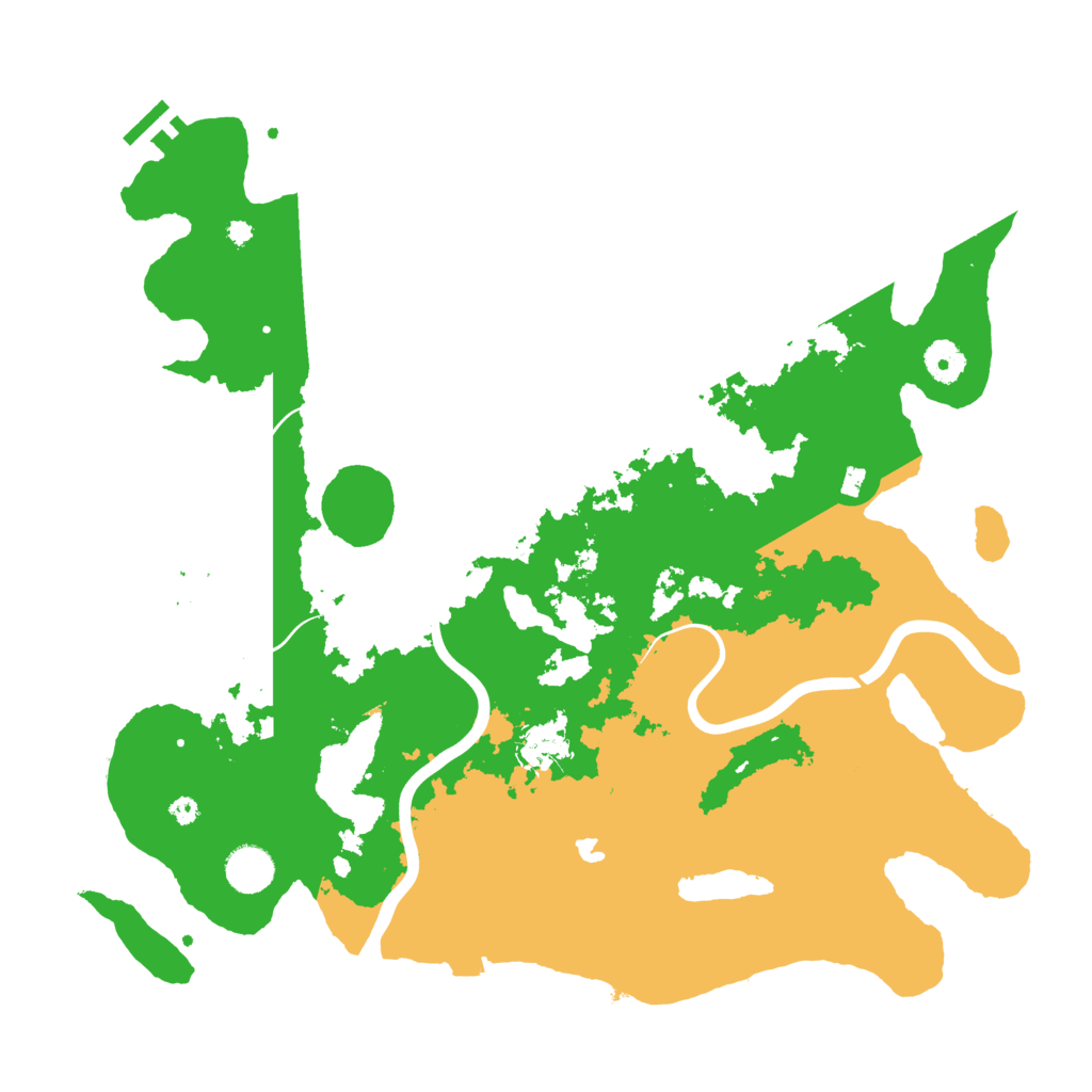 Biome Rust Map: Procedural Map, Size: 4000, Seed: 177599179