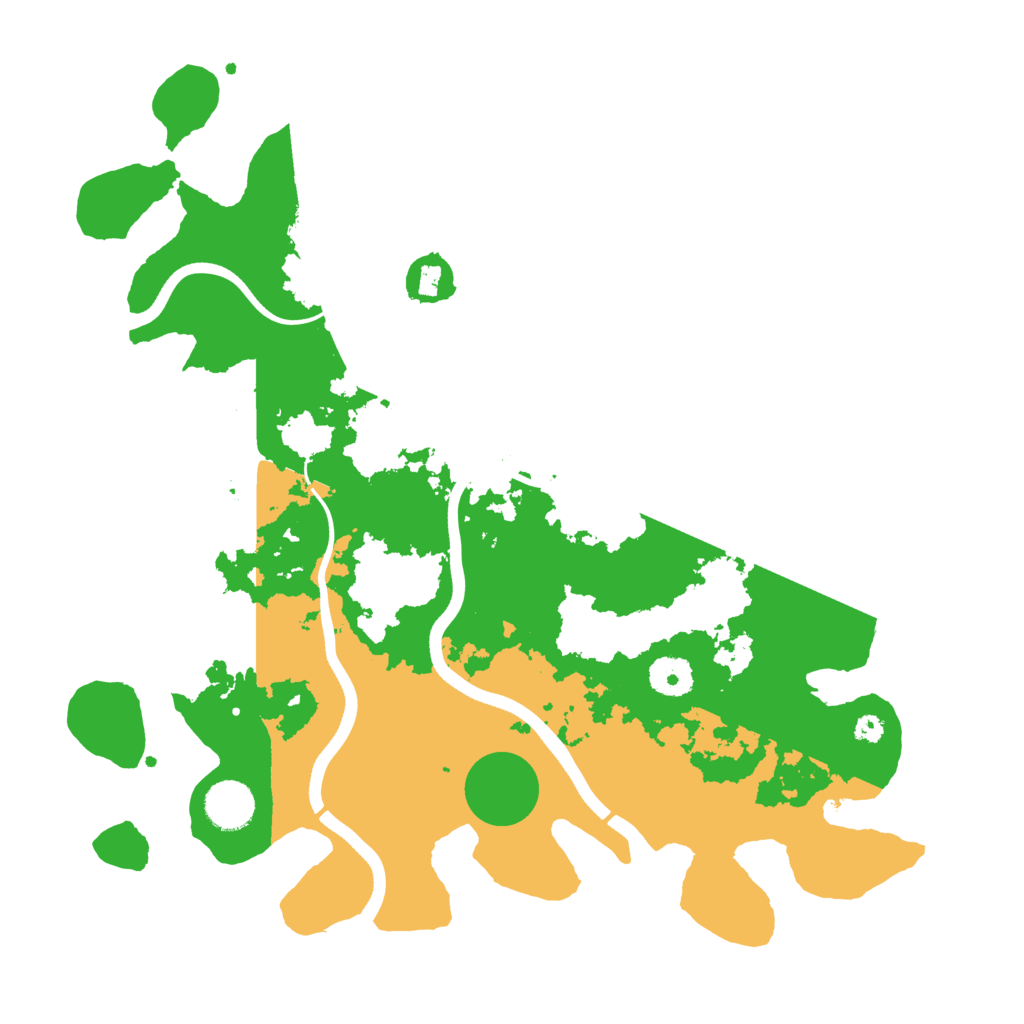 Biome Rust Map: Procedural Map, Size: 3650, Seed: 80899652