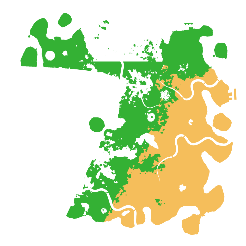 Biome Rust Map: Procedural Map, Size: 4500, Seed: 1287450687