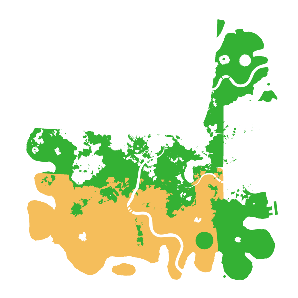 Biome Rust Map: Procedural Map, Size: 4500, Seed: 2057401626