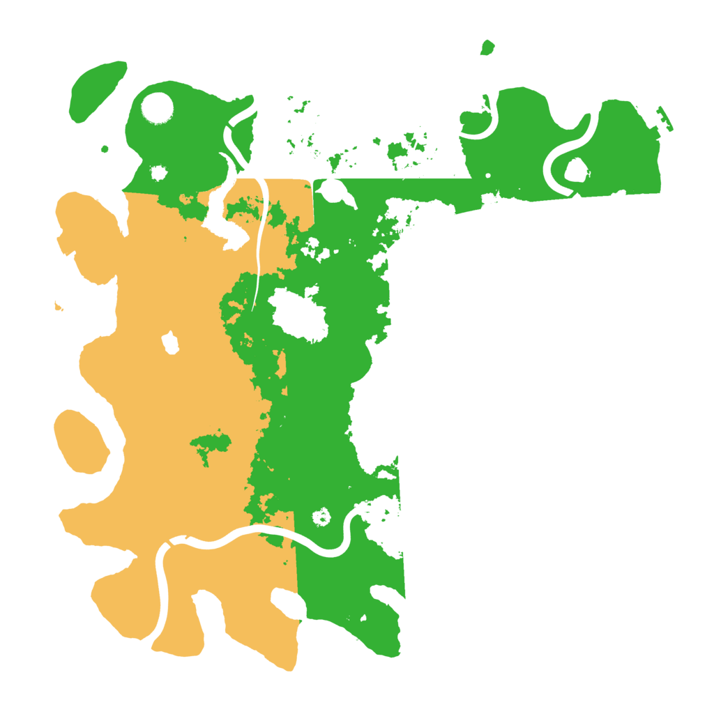 Biome Rust Map: Procedural Map, Size: 4000, Seed: 20692069