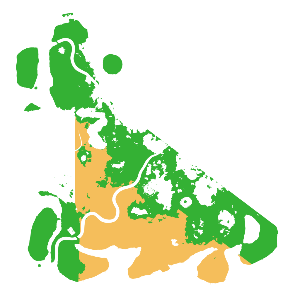Biome Rust Map: Procedural Map, Size: 4096, Seed: 877391739