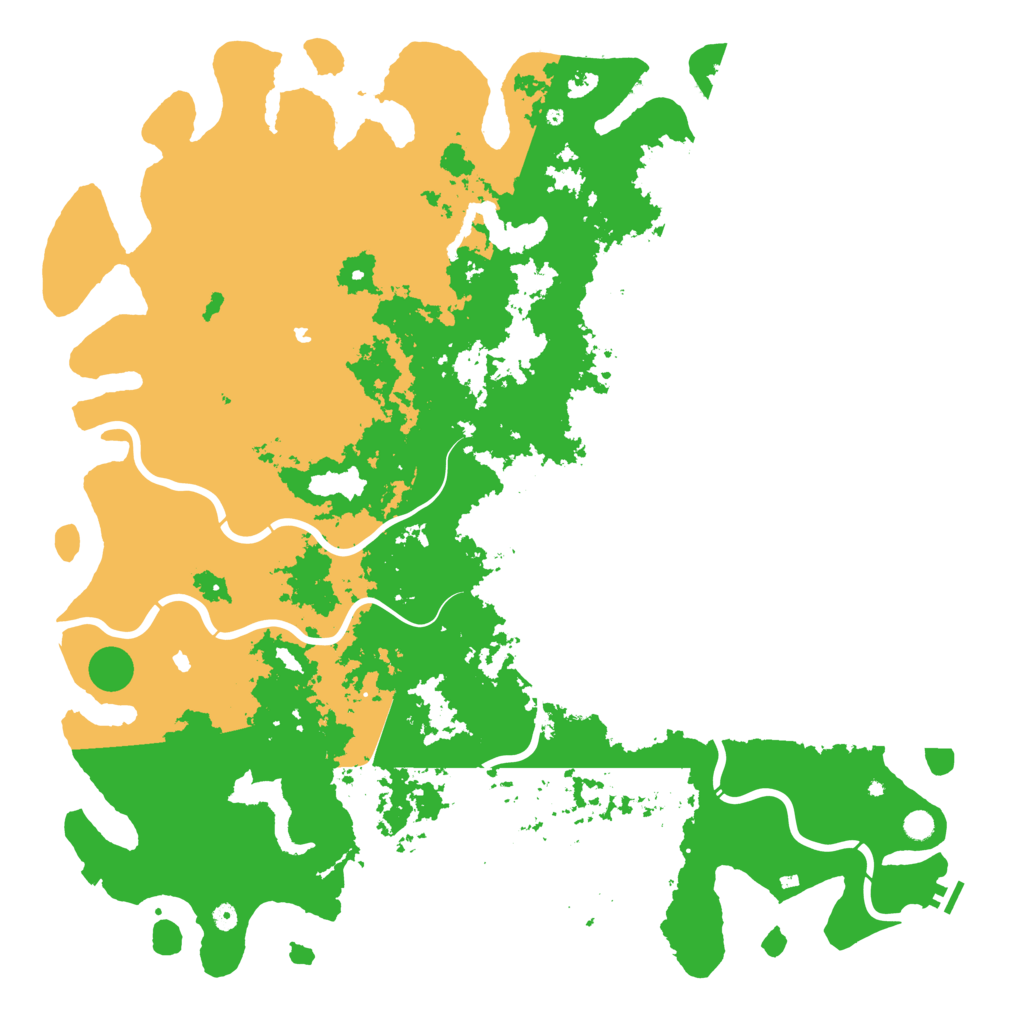 Biome Rust Map: Procedural Map, Size: 6000, Seed: 673449055