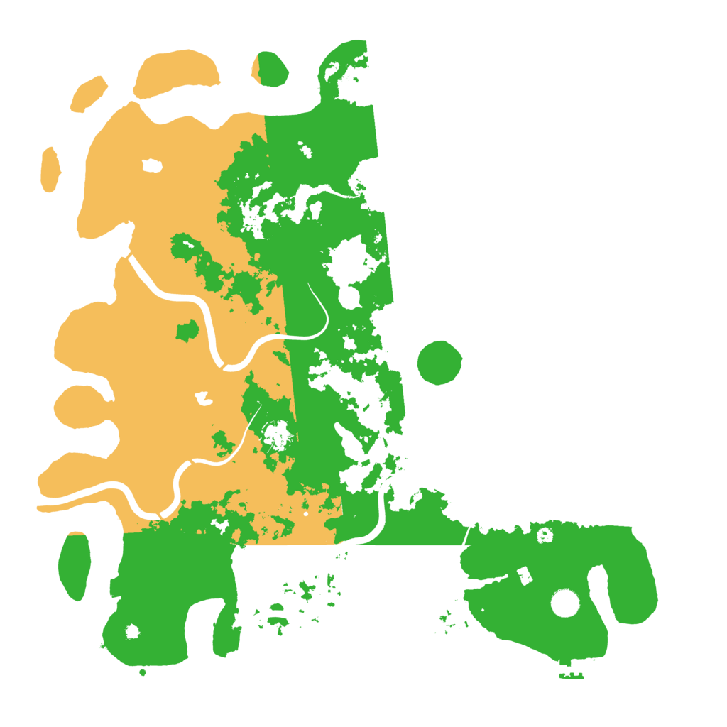 Biome Rust Map: Procedural Map, Size: 4500, Seed: 1078194189