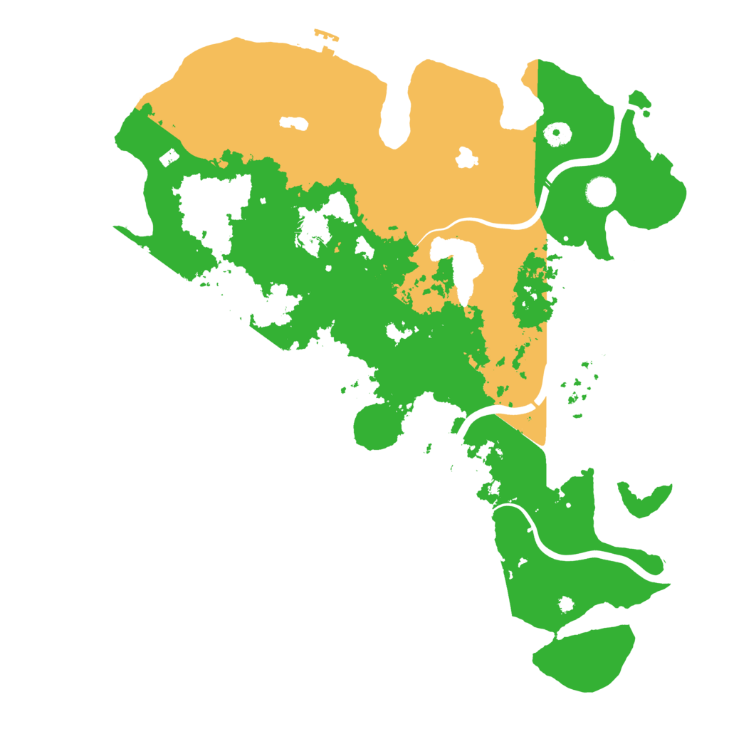 Biome Rust Map: Procedural Map, Size: 4250, Seed: 2046345039