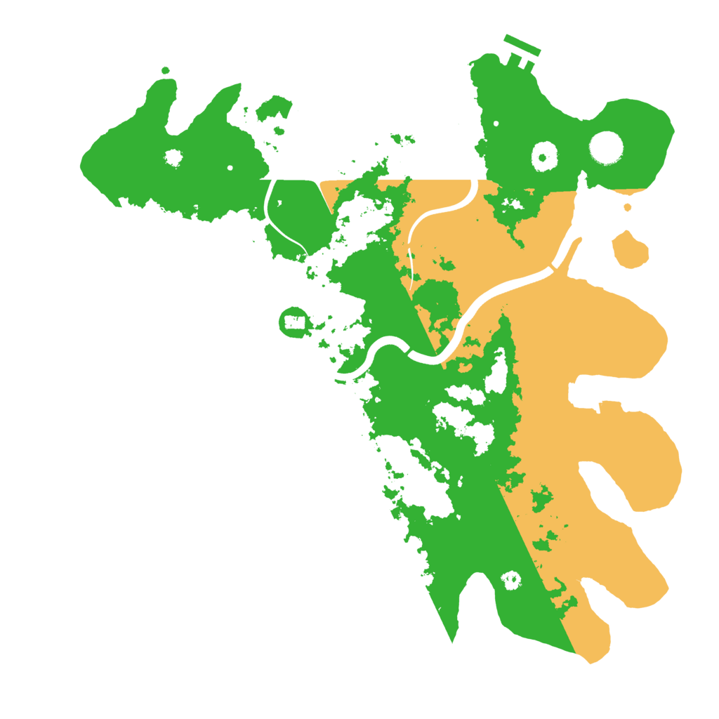 Biome Rust Map: Procedural Map, Size: 3788, Seed: 1075161297