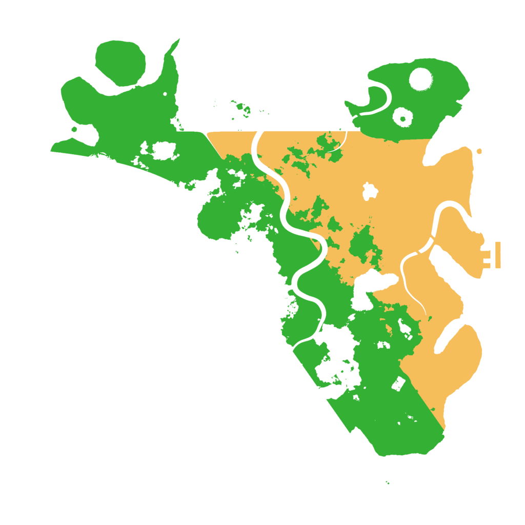 Biome Rust Map: Procedural Map, Size: 4000, Seed: 139071687
