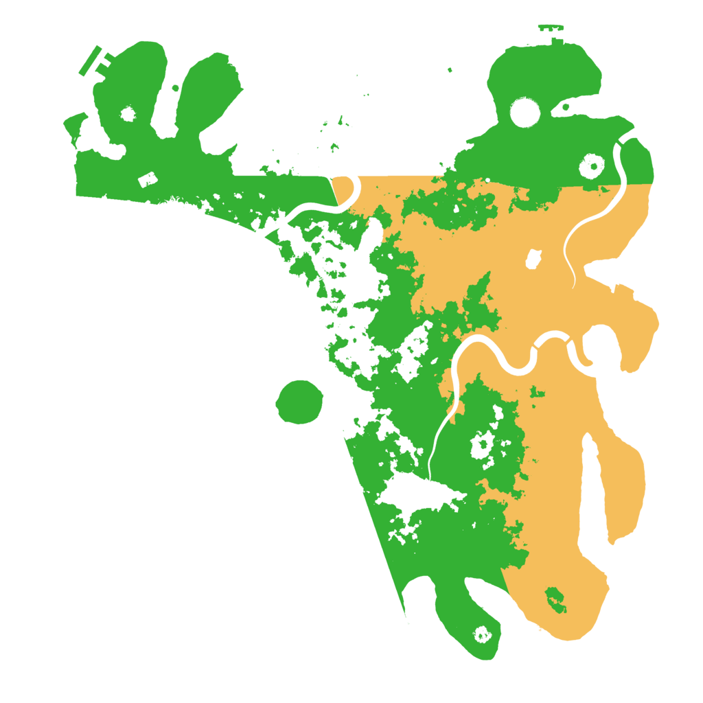 Biome Rust Map: Procedural Map, Size: 4250, Seed: 1722982991