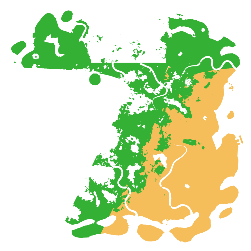 Biome Rust Map: Procedural Map, Size: 6000, Seed: 342346723