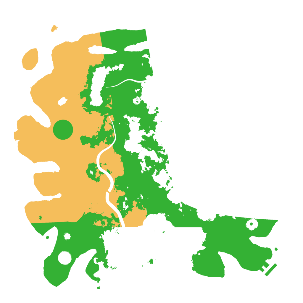 Biome Rust Map: Procedural Map, Size: 4000, Seed: 1983612169