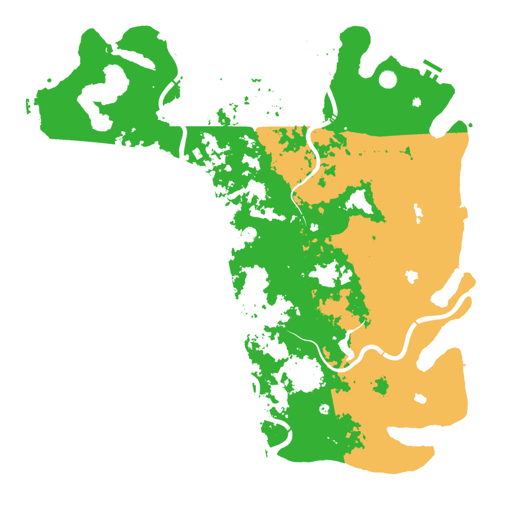 Biome Rust Map: Procedural Map, Size: 5000, Seed: 1562749683
