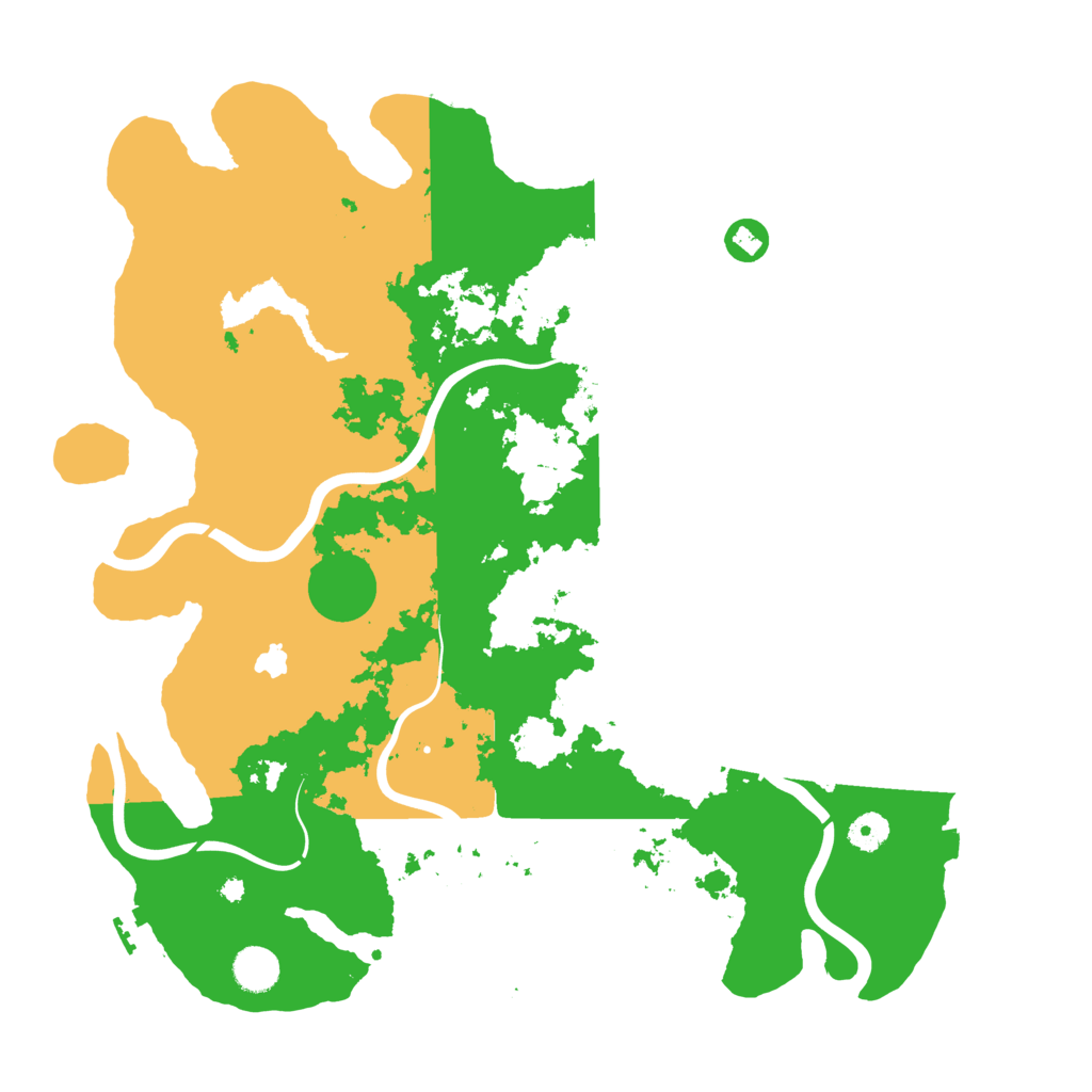 Biome Rust Map: Procedural Map, Size: 4220, Seed: 4255658