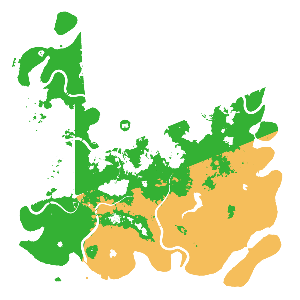 Biome Rust Map: Procedural Map, Size: 5000, Seed: 310256