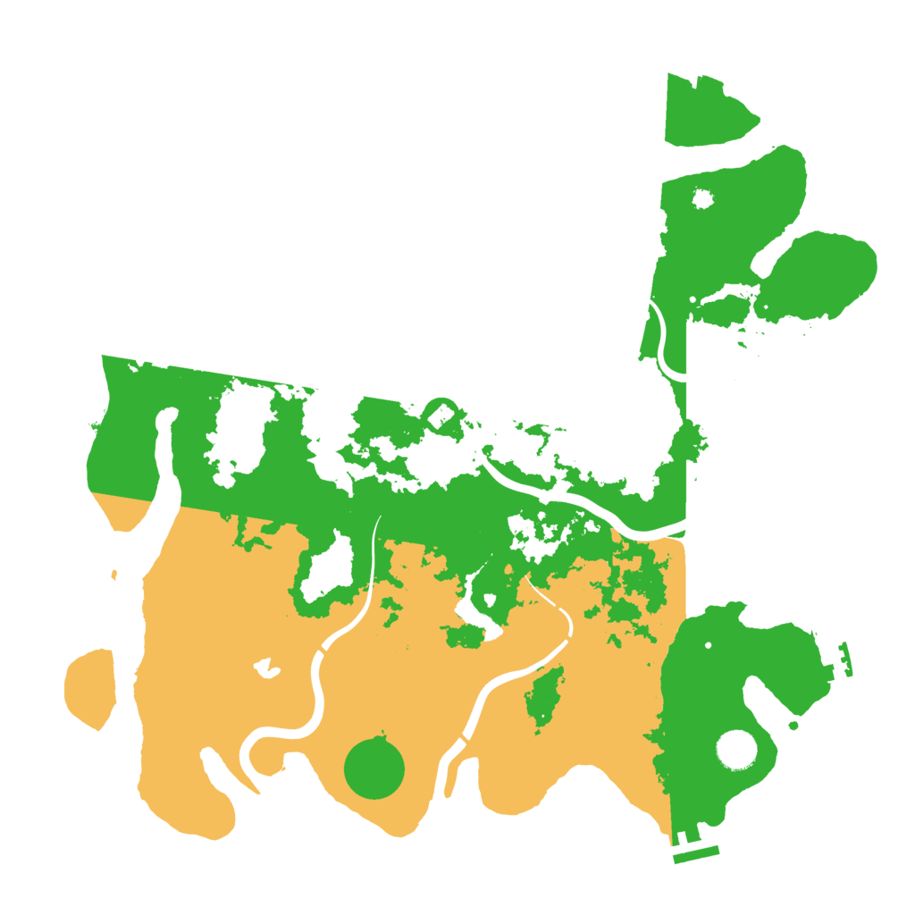Biome Rust Map: Procedural Map, Size: 4000, Seed: 2103276591