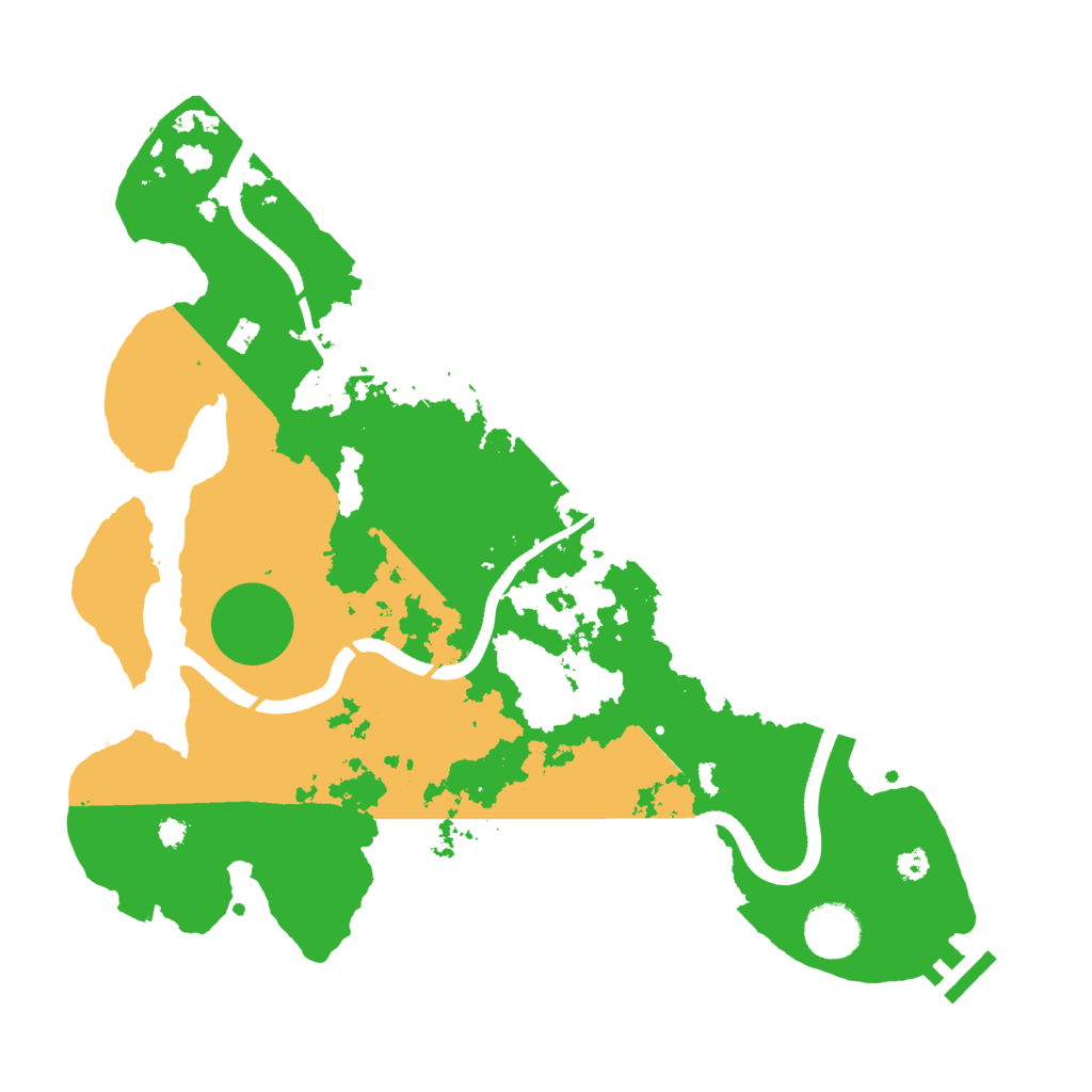 Biome Rust Map: Procedural Map, Size: 3500, Seed: 212377642