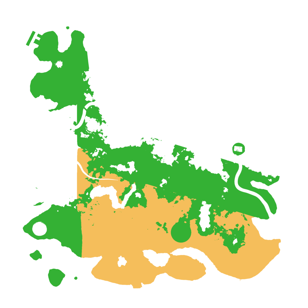 Biome Rust Map: Procedural Map, Size: 4000, Seed: 1560