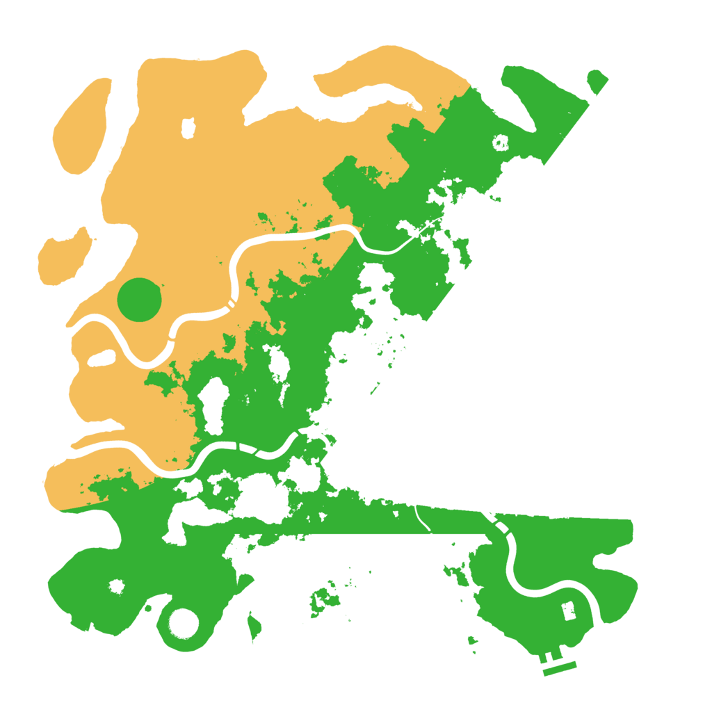 Biome Rust Map: Procedural Map, Size: 4250, Seed: 488060717