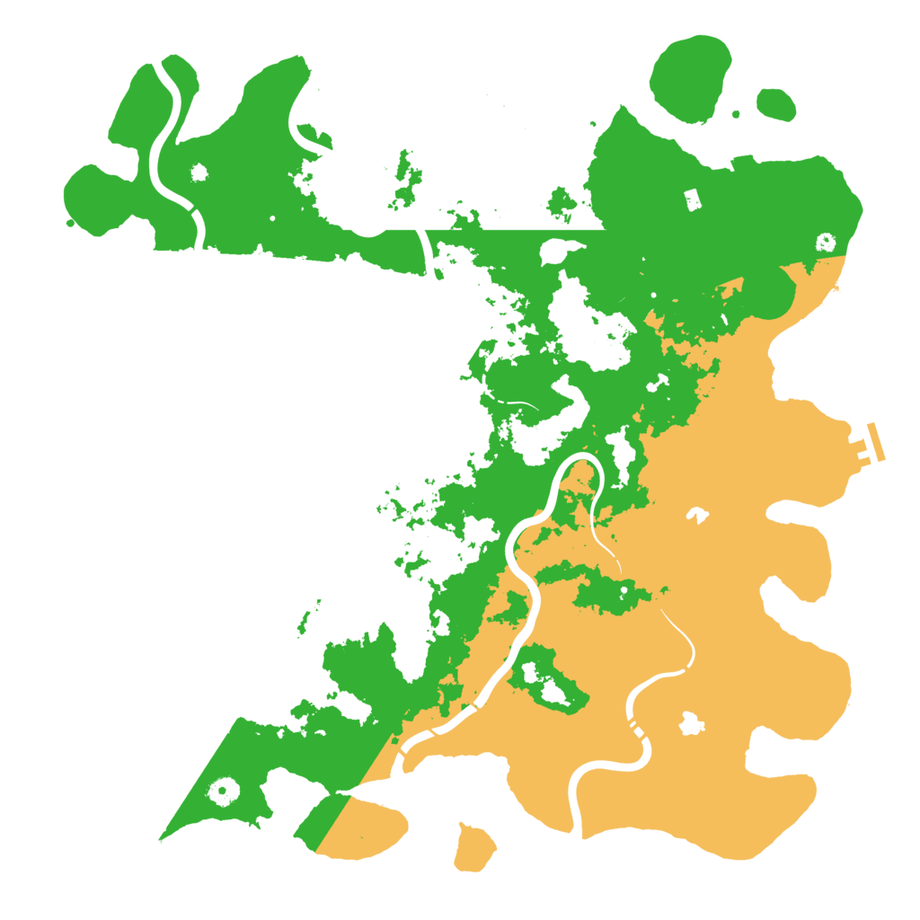 Biome Rust Map: Procedural Map, Size: 4742, Seed: 4873234