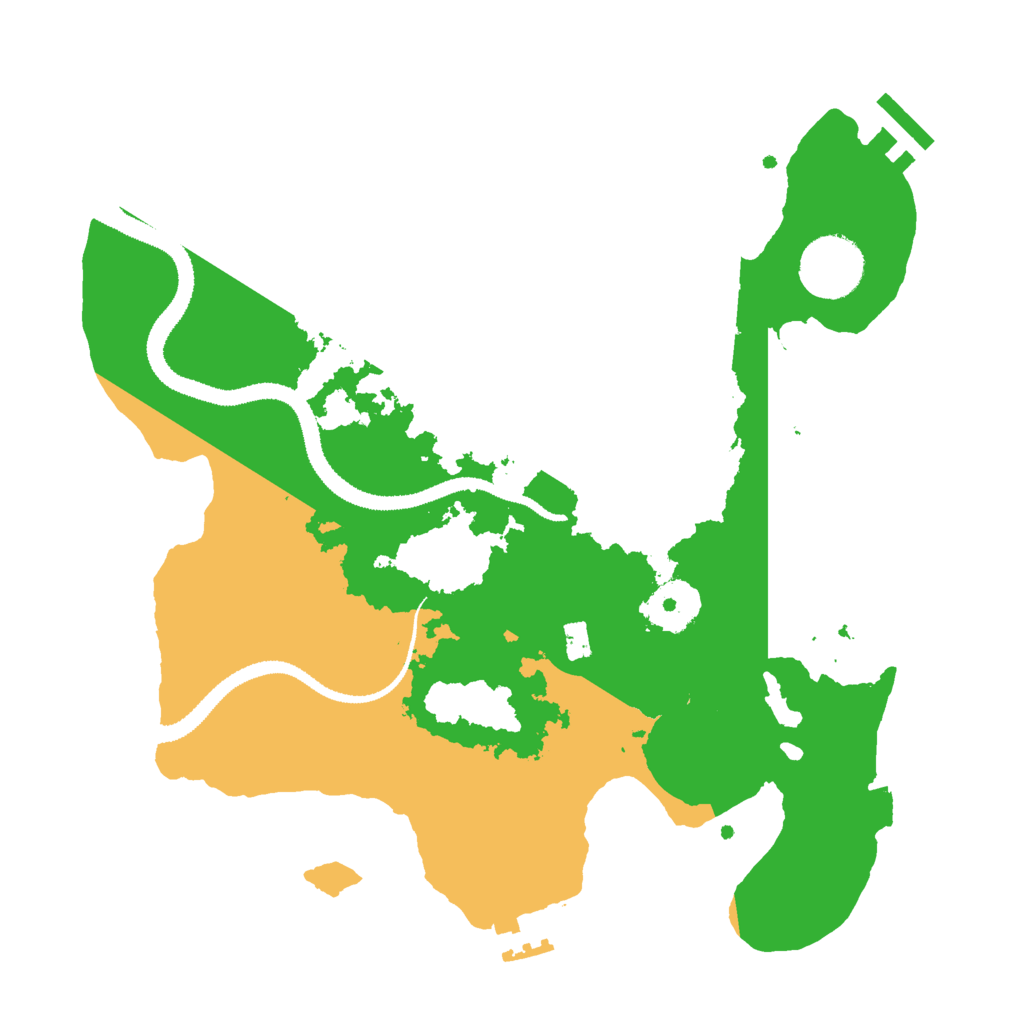 Biome Rust Map: Procedural Map, Size: 3000, Seed: 1652733612