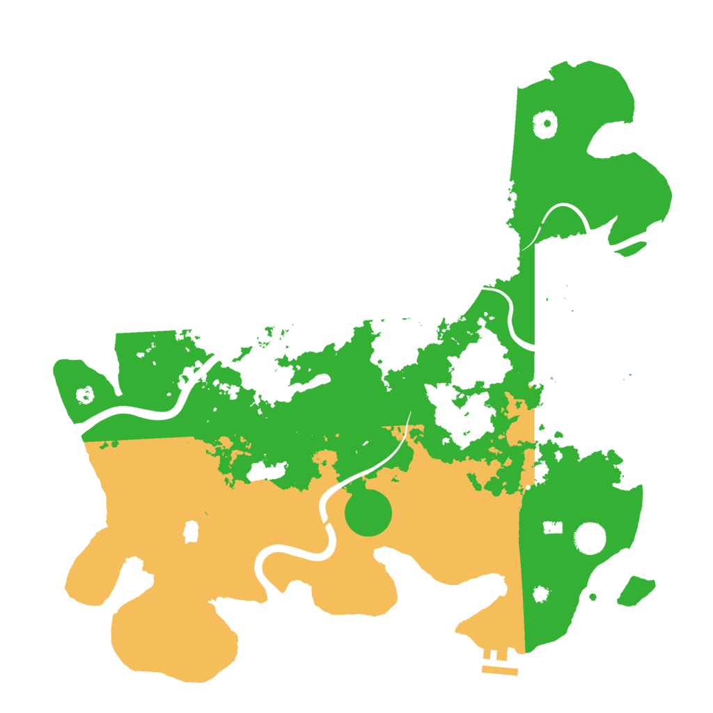 Biome Rust Map: Procedural Map, Size: 4000, Seed: 359728139