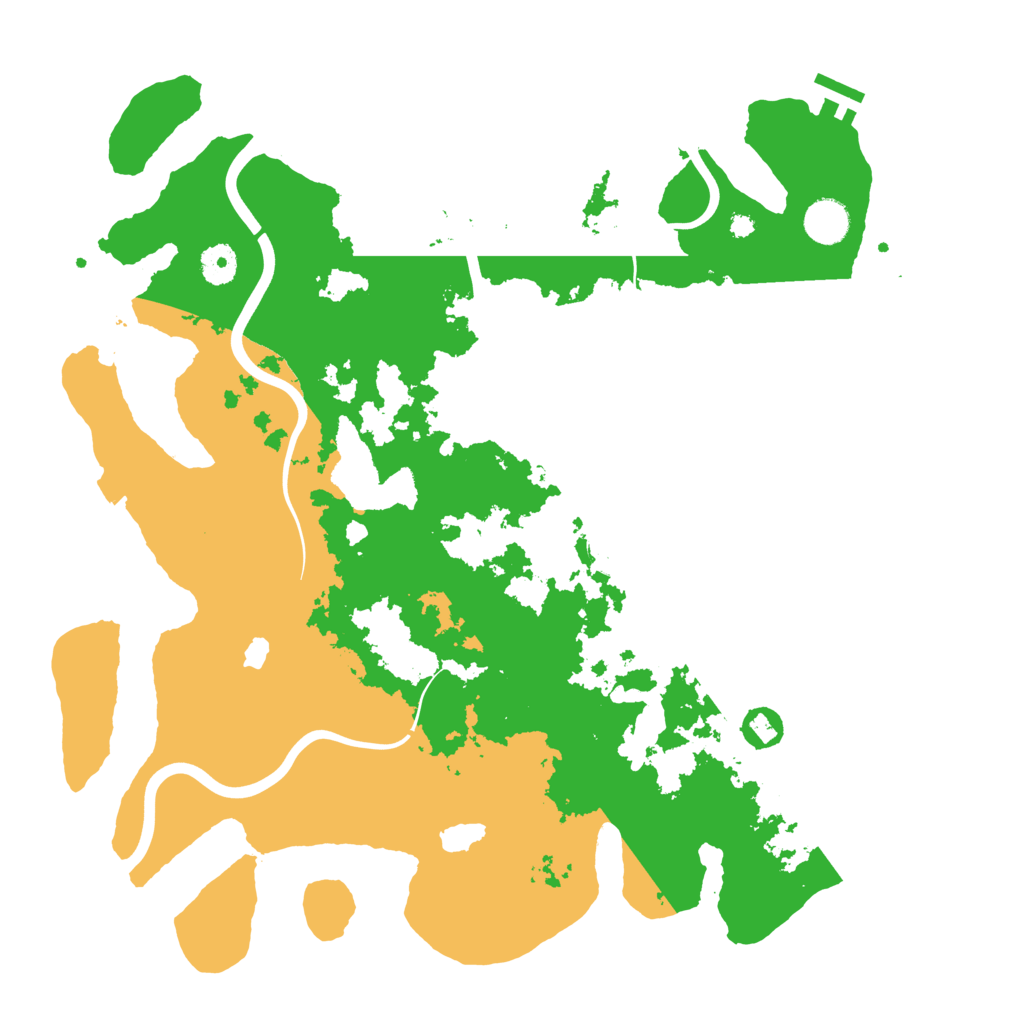 Biome Rust Map: Procedural Map, Size: 4000, Seed: 26690