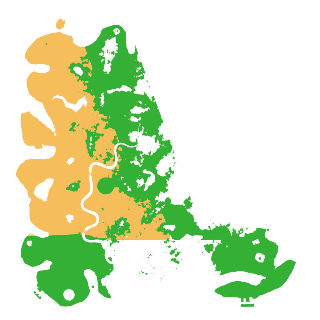 Biome Rust Map: Procedural Map, Size: 5000, Seed: 1362517613