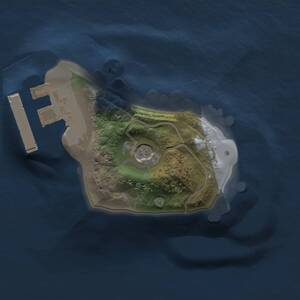 Thumbnail Rust Map: Procedural Map, Size: 1000, Seed: 75432, 3 Monuments