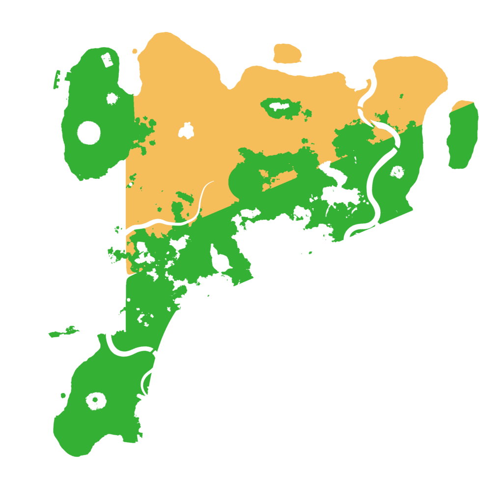 Biome Rust Map: Procedural Map, Size: 4000, Seed: 391739529