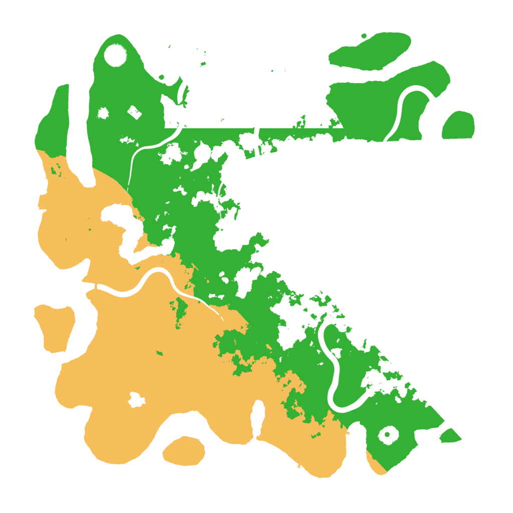 Biome Rust Map: Procedural Map, Size: 4050, Seed: 108396416