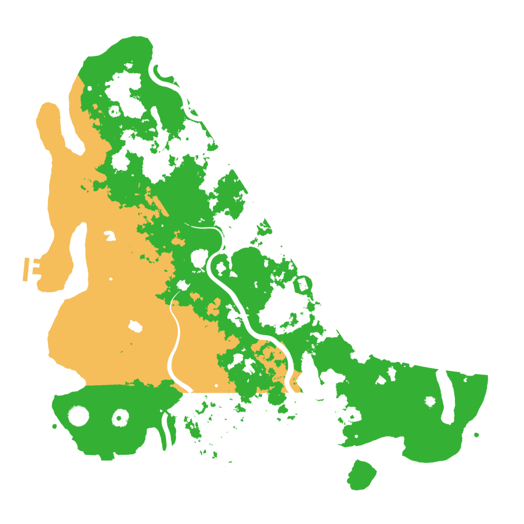 Biome Rust Map: Procedural Map, Size: 4500, Seed: 745120000