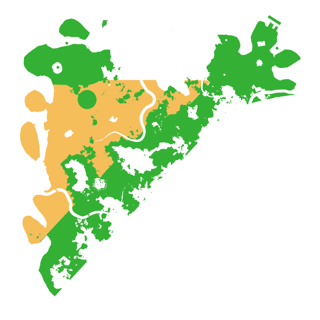 Biome Rust Map: Procedural Map, Size: 4500, Seed: 725871706