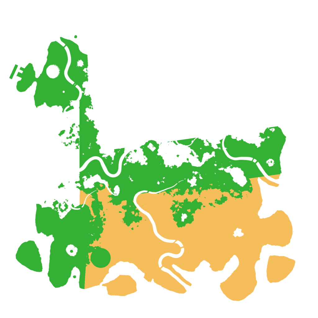 Biome Rust Map: Procedural Map, Size: 4250, Seed: 386046412