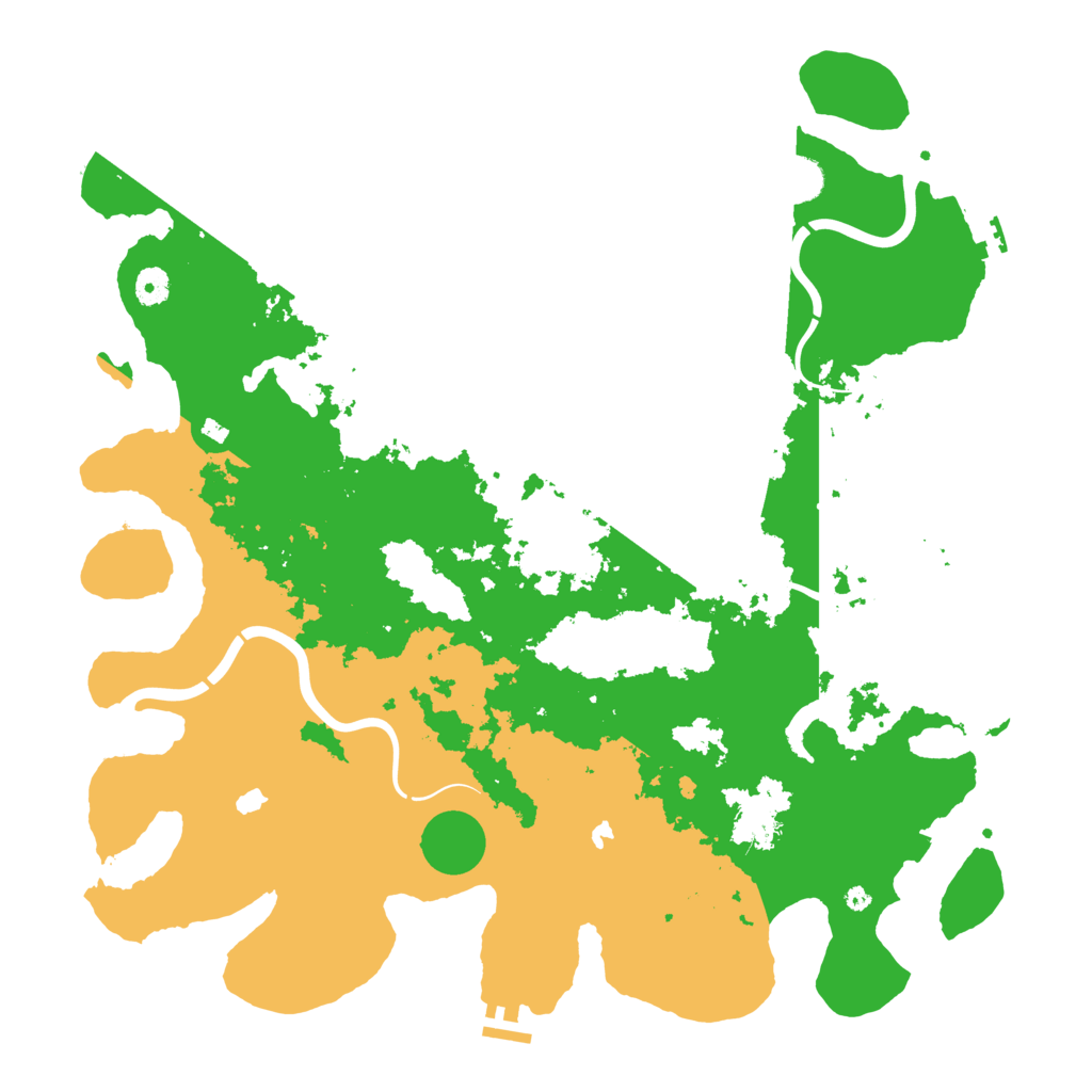 Biome Rust Map: Procedural Map, Size: 4500, Seed: 1653426648