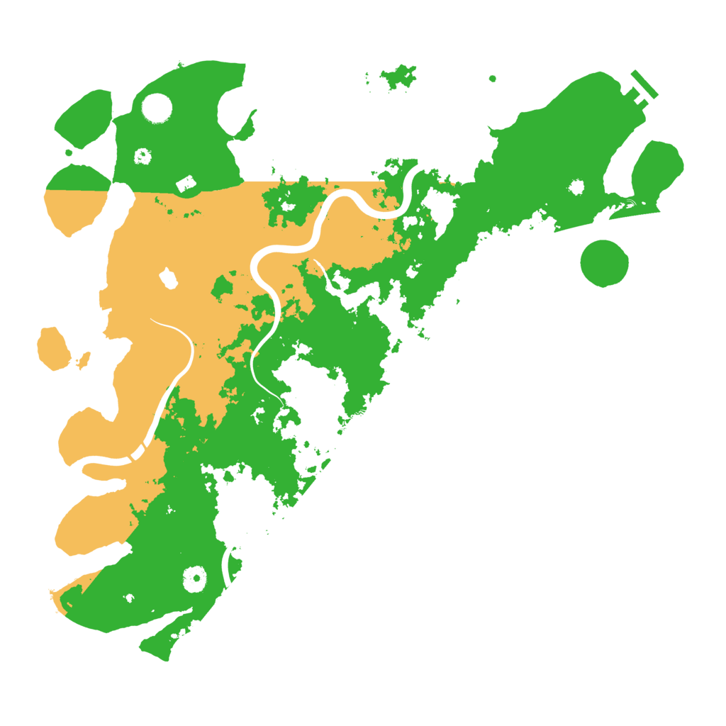 Biome Rust Map: Procedural Map, Size: 4250, Seed: 402992200