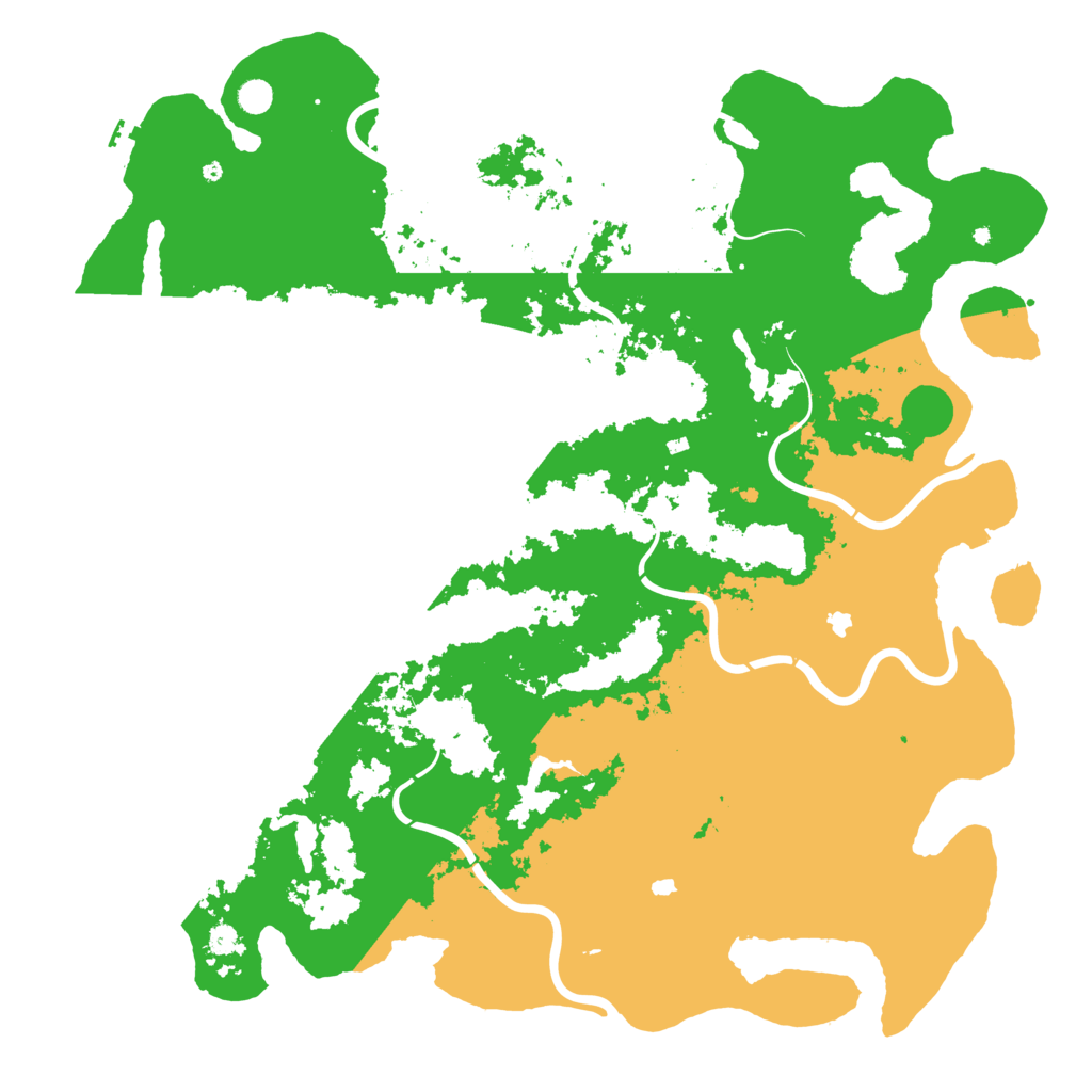 Biome Rust Map: Procedural Map, Size: 5571, Seed: 3910