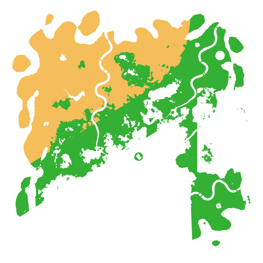 Biome Rust Map: Procedural Map, Size: 5000, Seed: 1368822378