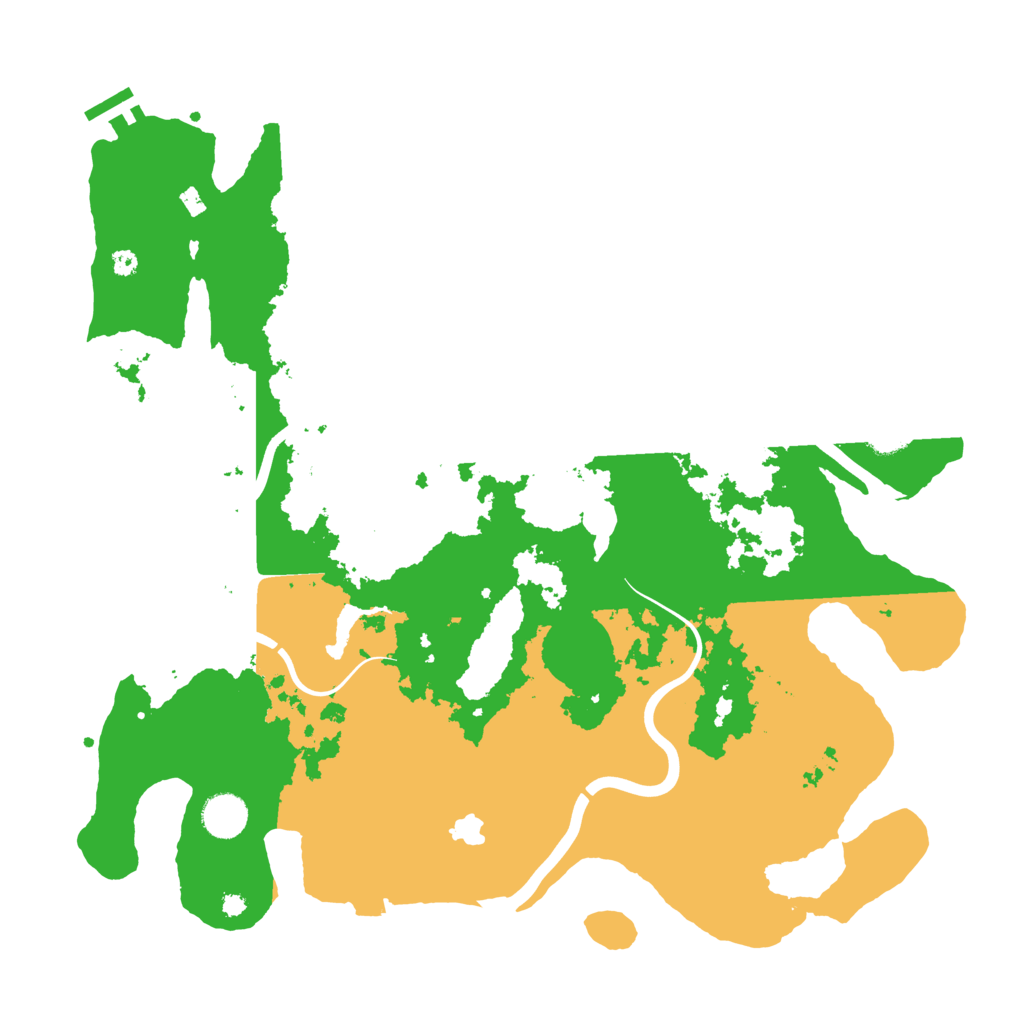 Biome Rust Map: Procedural Map, Size: 4000, Seed: 127382568