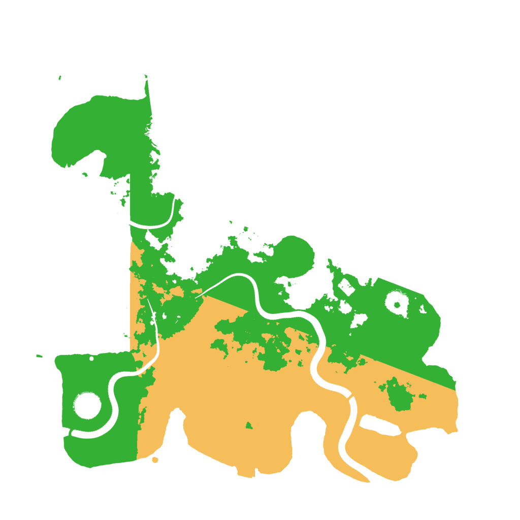 Biome Rust Map: Procedural Map, Size: 3400, Seed: 443044444