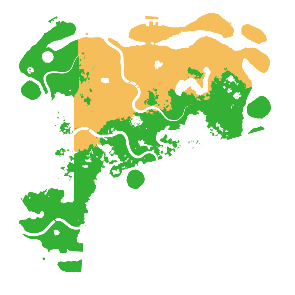 Biome Rust Map: Procedural Map, Size: 4500, Seed: 237269872