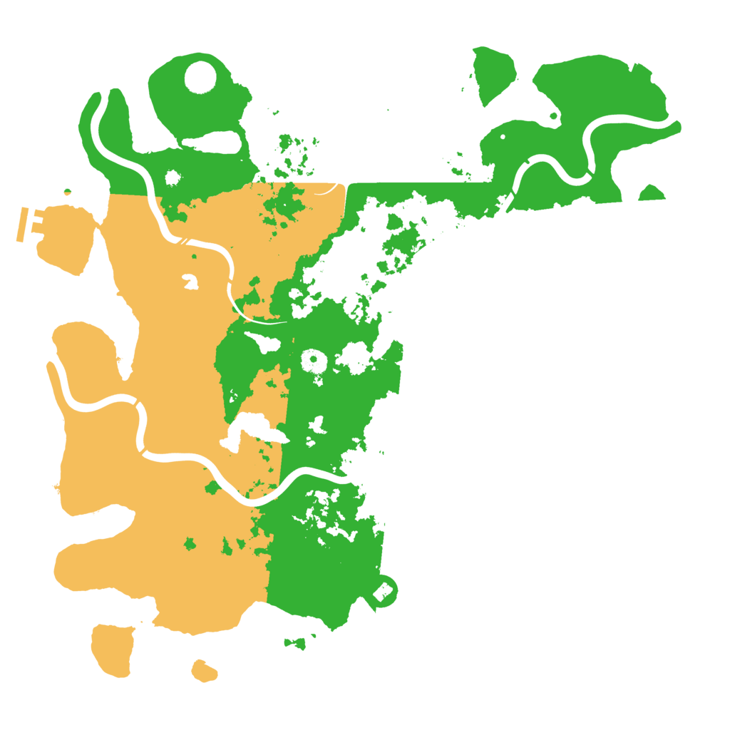 Biome Rust Map: Procedural Map, Size: 4250, Seed: 2587536
