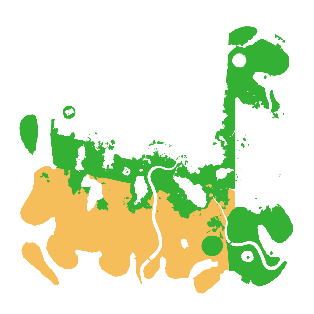 Biome Rust Map: Procedural Map, Size: 4000, Seed: 946063490