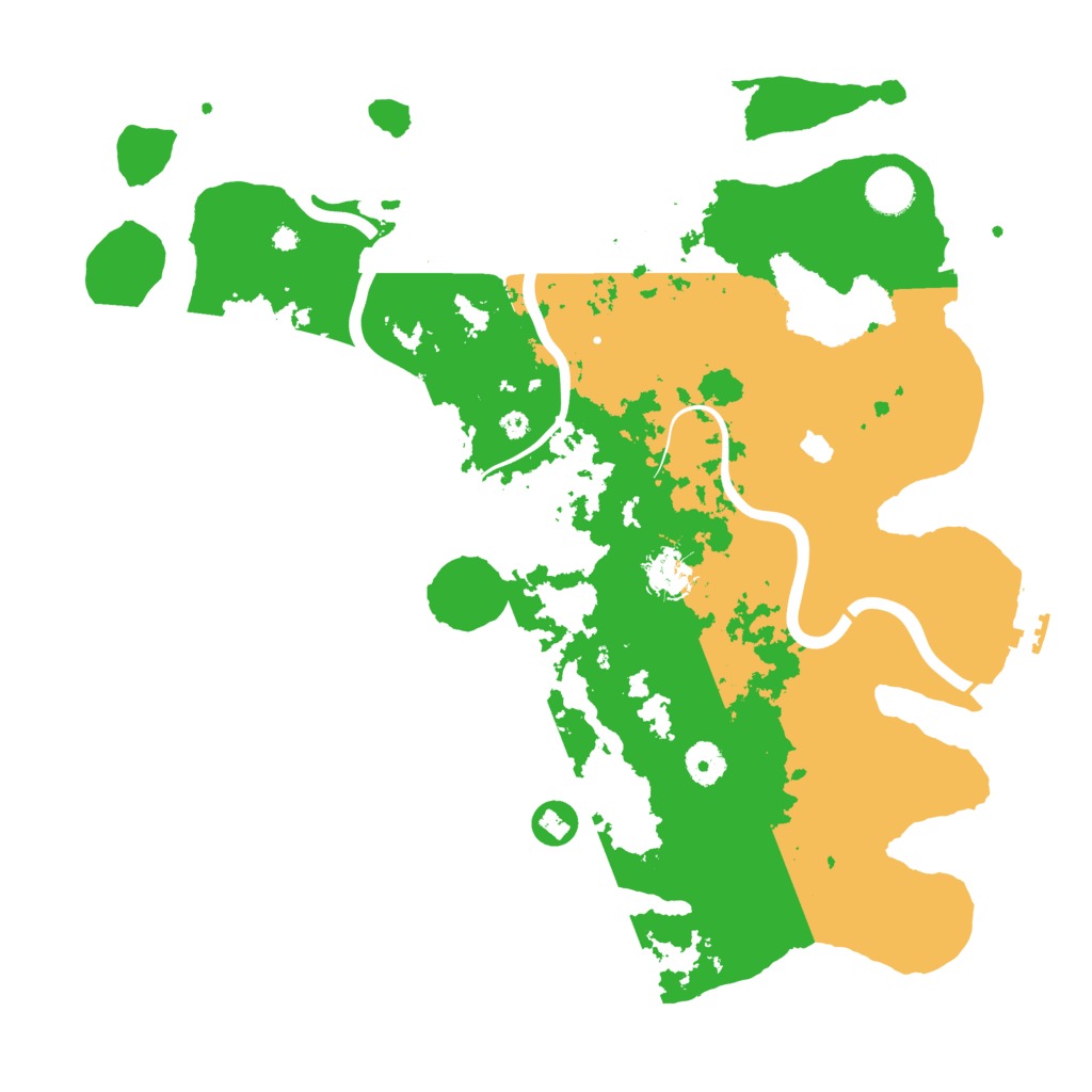 Biome Rust Map: Procedural Map, Size: 4000, Seed: 1677953840