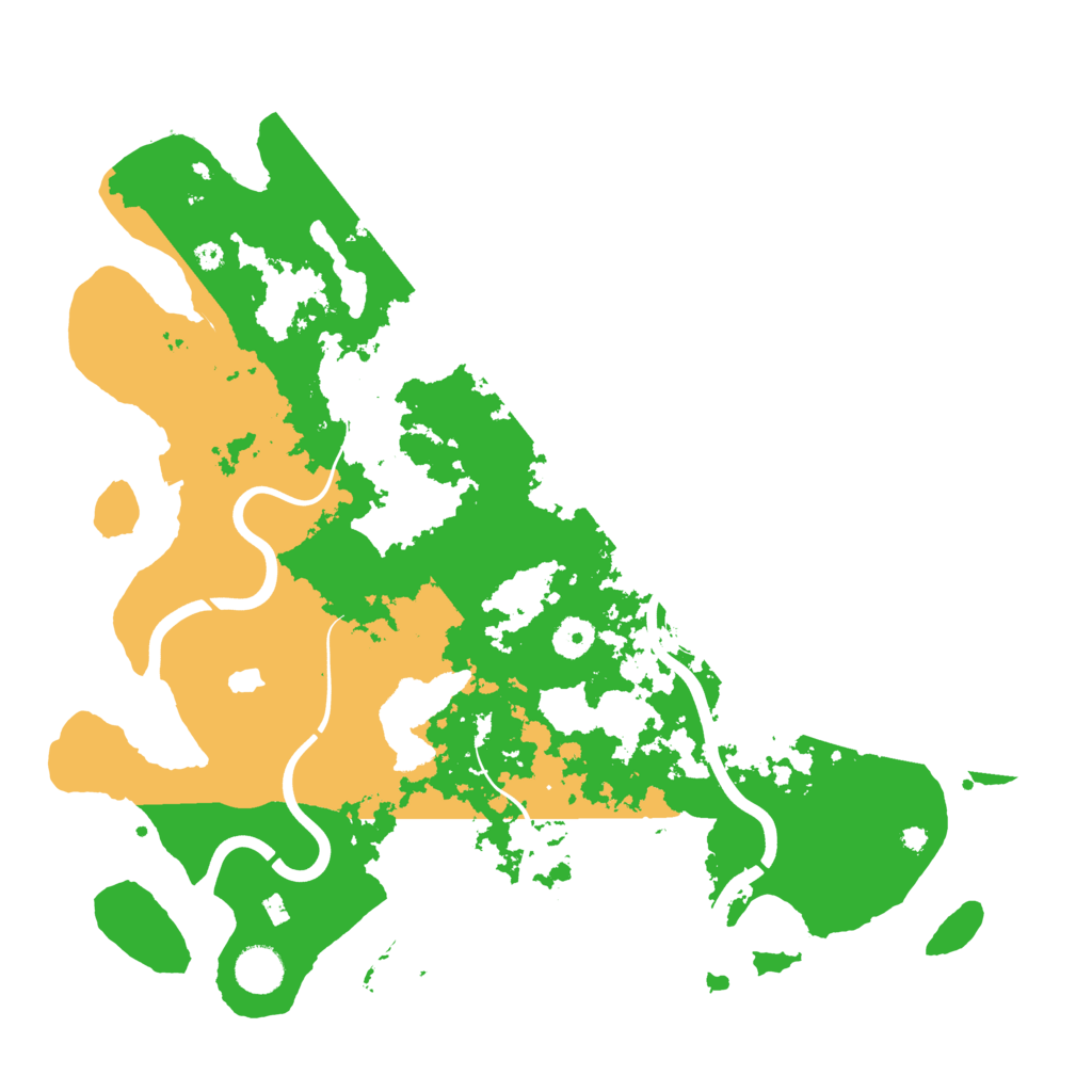 Biome Rust Map: Procedural Map, Size: 4000, Seed: 1188197264