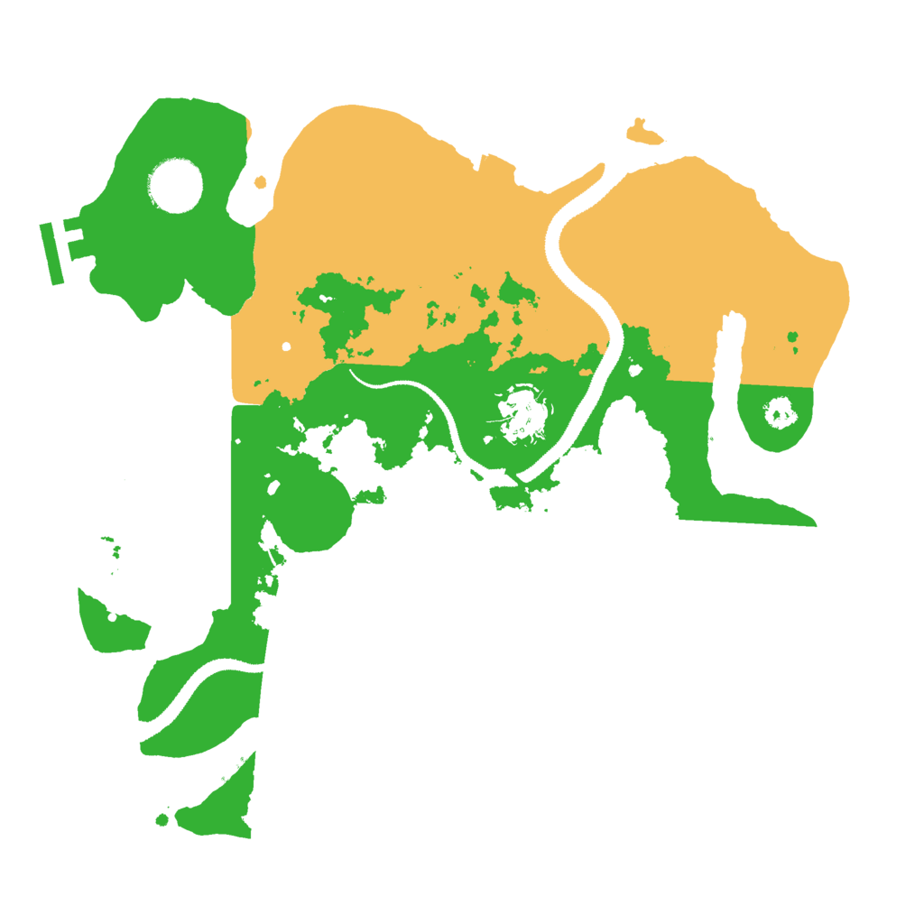 Biome Rust Map: Procedural Map, Size: 3000, Seed: 701442626